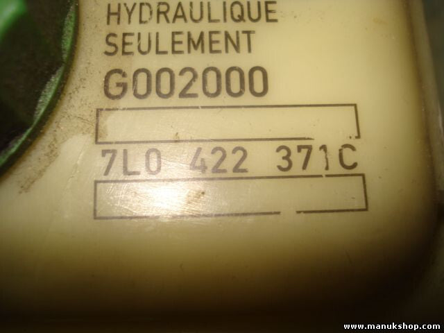 Servoölbehälter VW Porsche Cayenne 7L0422371C 7L0 422 371C G002000