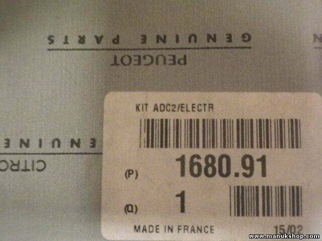 Citroen Peugeot 168091 1680.91