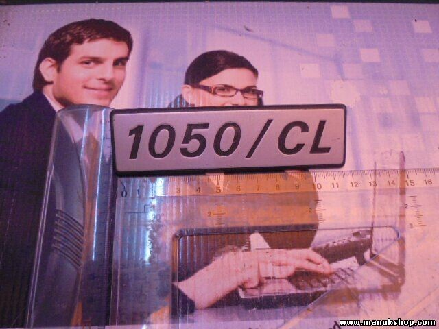 Emblem Logo hinten rear SEAT FIAT 127 1050/CL 12cm 23210