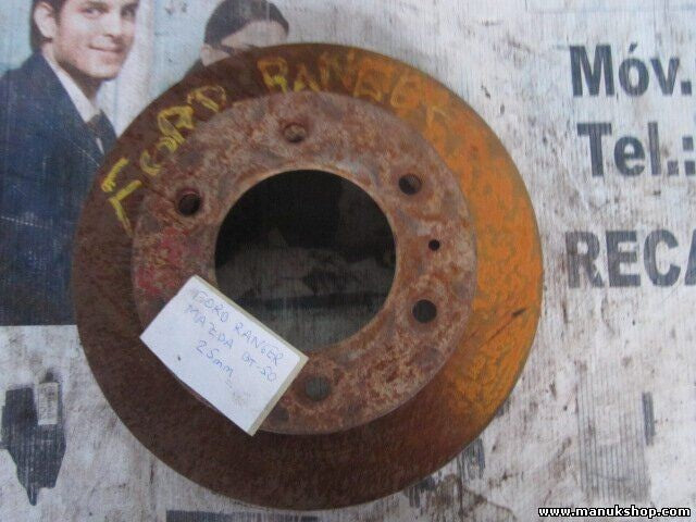 Bremsscheibe Ford Ranger Mazda BT50 25mm