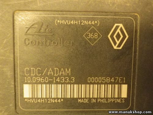 ABS Steuergerät Renault Laguna Espace CDC/ADAM ATE 10096014333 00005847E1