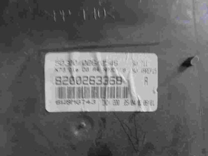 Anzeige Kombiinstrument Tacho  Renault Vel Satis (2002–2005) JAEGER 8200263368A