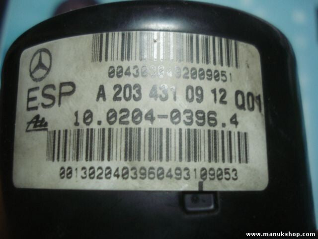 ABS Hydraulikblock Mercedes-Benz W203 A2034310912 A2095452632 00002129E1