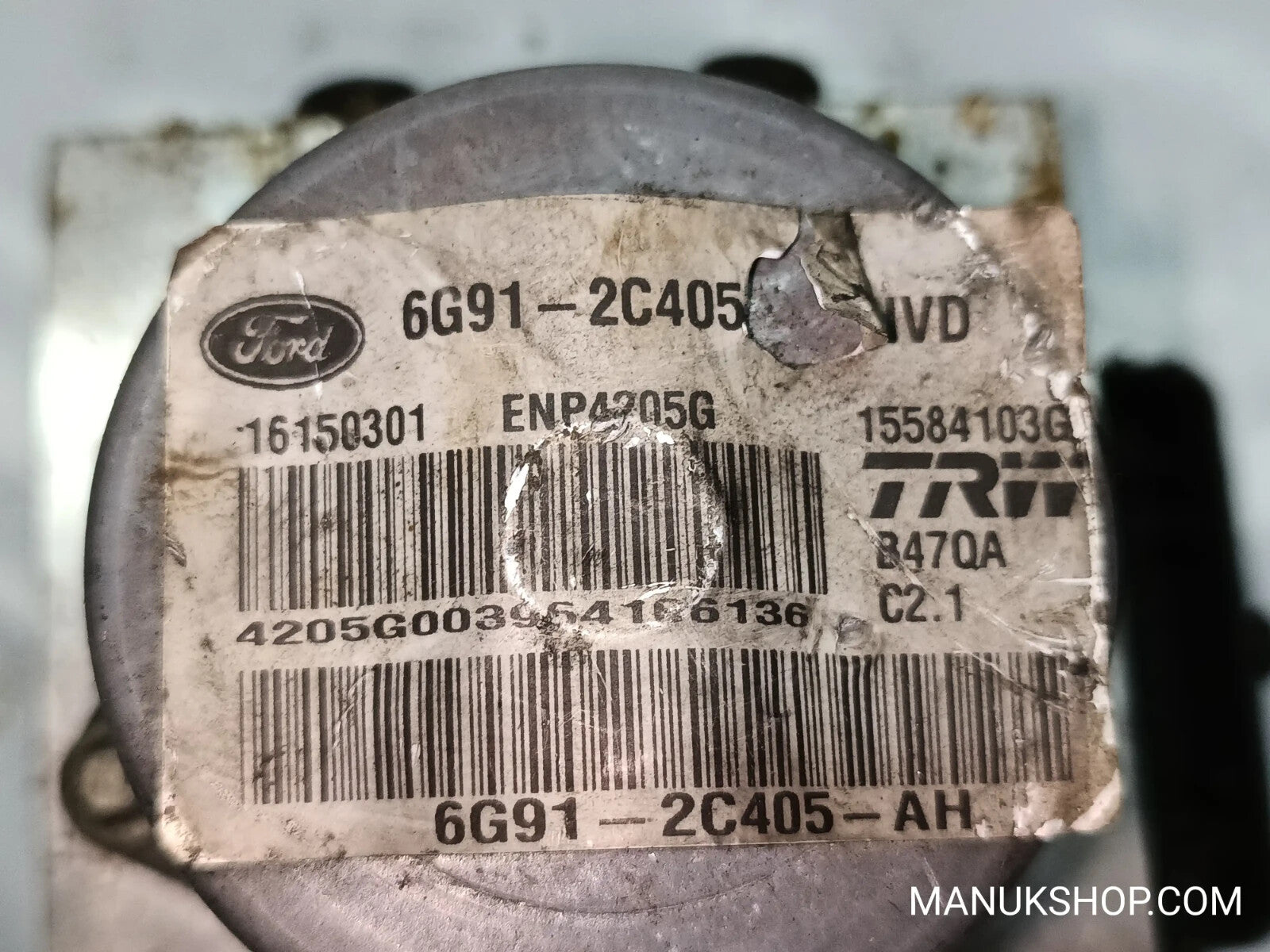ABS Hydraulikblock Ford 6G912C405AH 6G91-2C405-AH 16150301 ENP4205G 15584103G