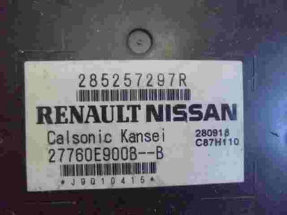 Steuergerät Klima Renault Captur 285257297R 27760E900BB 27760E900B-B
