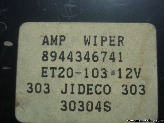 Wischerrelais Opel Frontera A 8944346741 ET20103 ET20-103 JIDECO 303 30304S