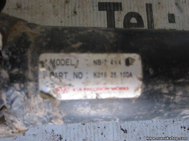 Kardan Kardanwelle Gelenkwelle hinten  Kia 2,0L JA (94-02) K01825100A K018