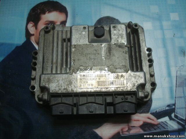 Motorsteuergerät Citroen C4 9661773380 96 617 733 80 EDC16C34 BOSCH 0281011863
