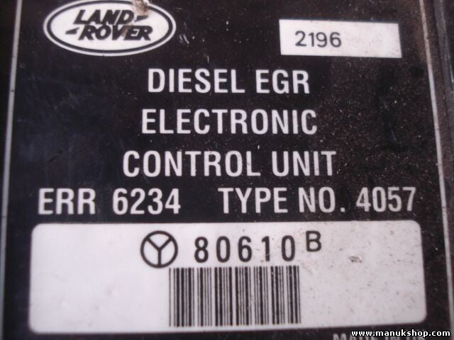 AGR Steuereinheit Land Rover EGR ERR6234 ERR 6234 4057 80610B