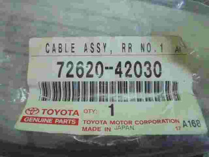 Cable Assy Rear No.1 Seat Lock  Toyota RAV 4 7262042030 72620-42030