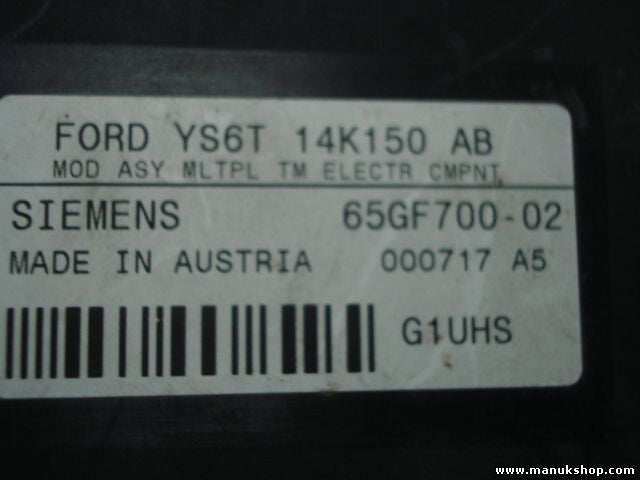 Sicherungskasten Ford Fiesta IV G1 UHS YS6T14K150AB SIEMENS 65GF70002