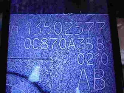 Airbagsensor Airbagsteuergerät Chevrolet 13502577 0C870A3B B