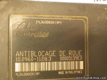 ABS Steuergerät Citroen C5 10096011283 ATE 00005139E0