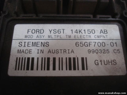Sicherungskasten Ford Fiesta IV G1 UHS YS6T14K150AB SIEMENS 65GF70001 65GF700-01