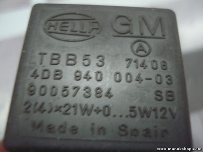 Blinkrelais Opel Vectra Daewoo Nexia Kia Deco HELLA TBB53 90057384 4DB94000403