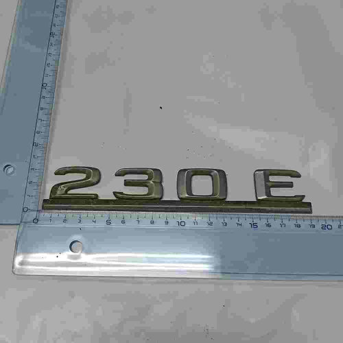 Emblem Logo Mercedes-Benz 230 E 19cm.