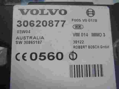 Steuergerät Wegfahrsperre Alarmmodul Volvo V40 S40 03W04 30620877 F005V00178