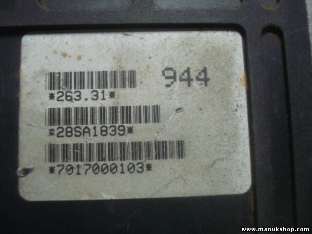 Motorsteuergerät Citroen Peugeot ZX BOSCH 0280000753 7017000103 28SA1839