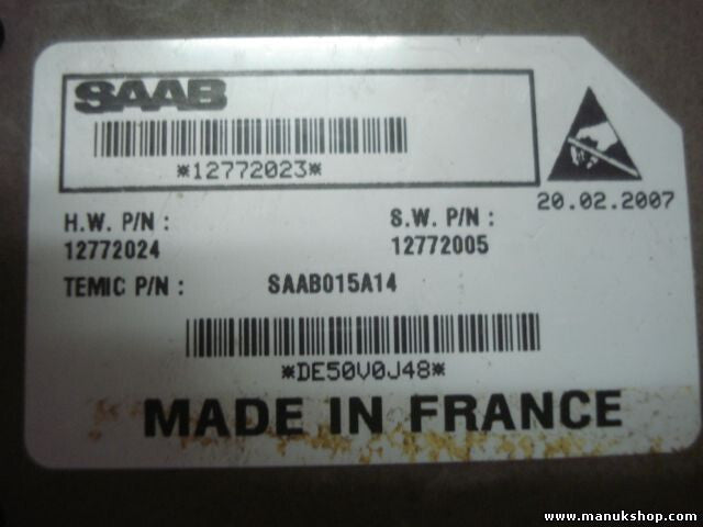 Fensterheber schalter Saab 9-3 12772023 12772024 12772005 SAAB015A14