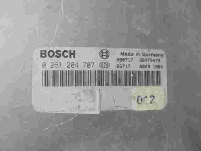 Motorsteuergerät Alfa Romeo 166 26RT5078 BOSCH 0261204707 0 261 204 707