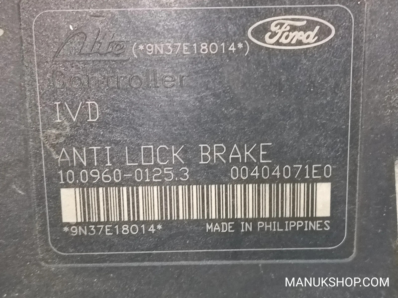 ABS Hydraulikblock Ford 9N37E18014 10096001253 10.0960-0125.3 00404071E0