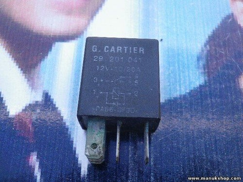 Relais Renault 29201041 29 201 041 G.GARTIER 12V-10/20A PA66-GF30