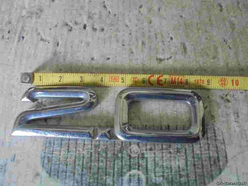 Emblem Logo hinten Audi 80 90 2.0 8,5cm