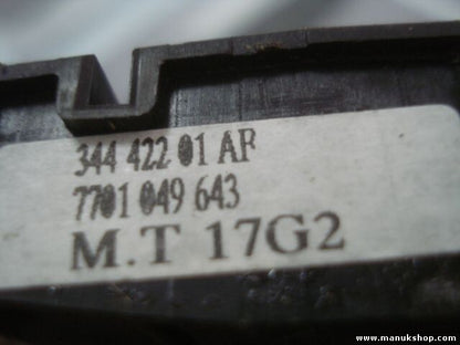 Schalter Radiobedienung Renault Laguna 34442201AB 7701049643 M.T 17G2