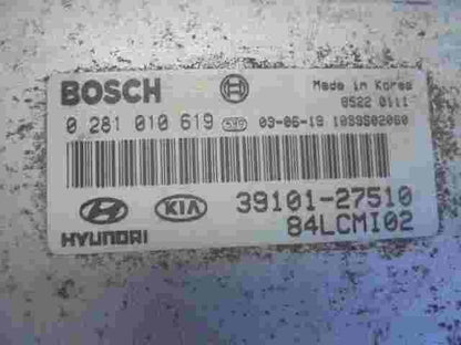 Motorsteuergerät Hyundai Accent II 1.5 LC 3910127510 39101-27510 BOSCH
