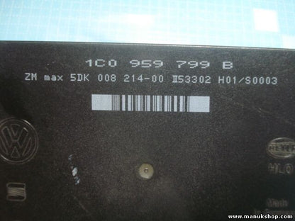 Komfortsteuergerät KSG VW 1C0959799B 1C0 959 799 B 5DK00821400 H01/S0003