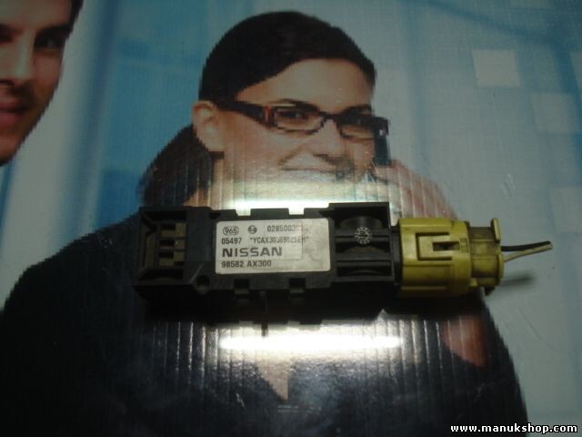Airbagsensor Airbagsteuergerät Nissan Micra 3 III 98582AX300 0285003023