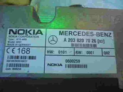 Steuergerät Interface Mercedes-Benz A2038207026 (03) Nokia RTE-4RB 0600259