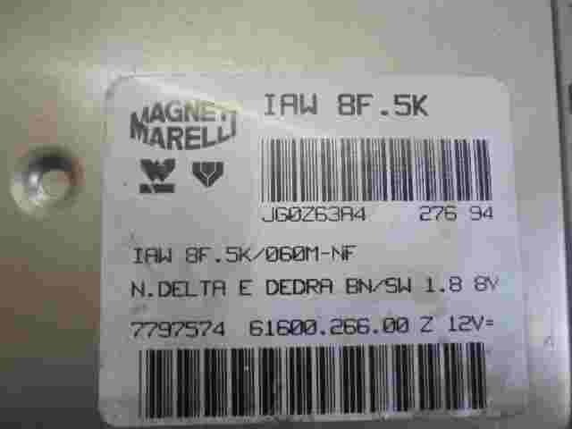 Motorsteuergerät Lancia Dedra Delta 7797574 6160026600 Z IAW8F5K IAW8F5K060MNF