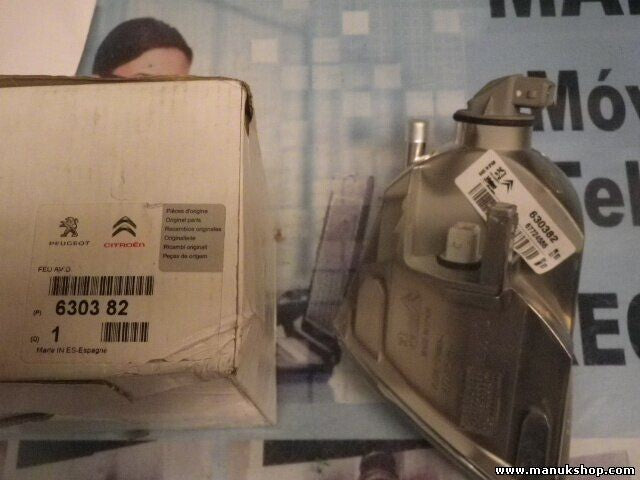 Nebelscheinwerfer  Peugeot Partner 1996-2002 630382 6303 82
