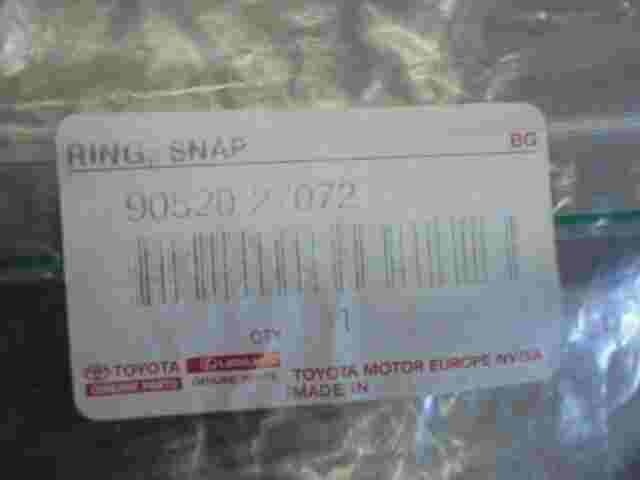 1 stuck Ring Shaft Snap  Toyota Vios Aygo 9052027072 90520-27072