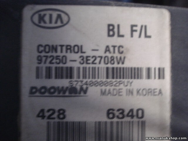 Klimabedienteil Kia Sorento 972503E2708W 972503E2708 97250-3E2708 97250-3E2708W