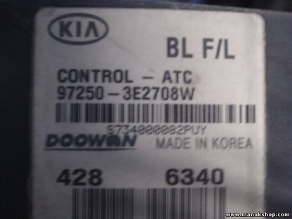 Klimabedienteil Kia Sorento 972503E2708W 972503E2708 97250-3E2708 97250-3E2708W