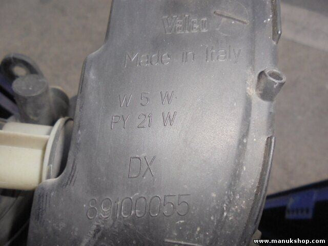 Scheinwerfer rechts Opel Zafira A 1999-2005 Valeo W5W W 5 W PY21W 89100055