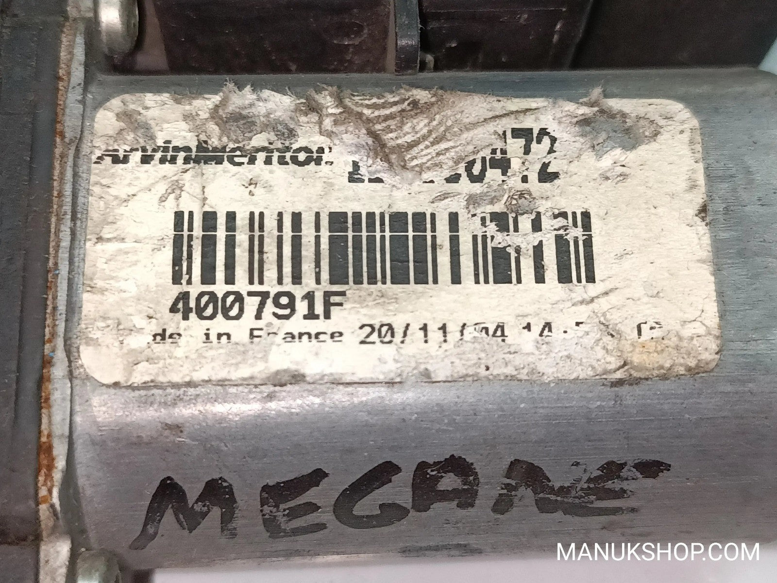 Fensterheber motor vorne rechts Renault Megane 400791F 128000472