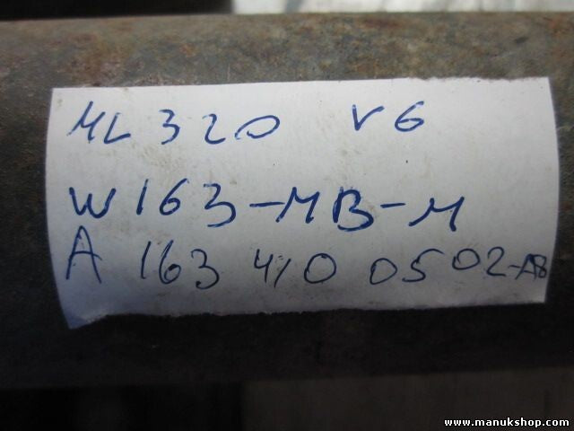 Kardanwelle Kardan hinten Mercedes  A1634100502A8 027SB82001-2 N200103160062 KLH