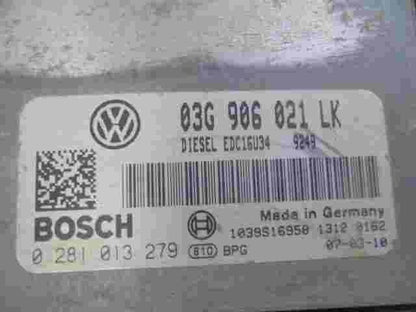 Motorsteuergerät VW Leon (1P) 03G906021LK EDC16U34 BOSCH 0281013279 1039S16958