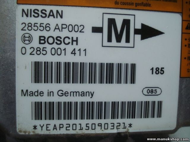 Airbagsensor Airbagsteuergerät Nissan Micra K11 99-02 28556AP002 28556AP002M