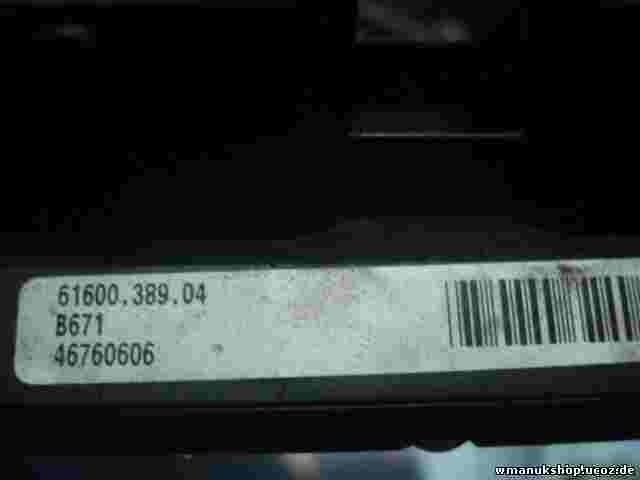 Motorsteuergerät Fiat Punto II 1.2 IAW59FM2 HW002 /1702-MFL  46760606 6160038904