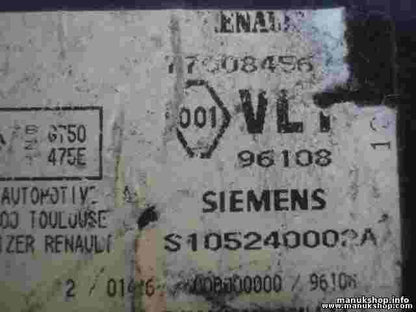 Relais Renault Clio I 7700845678 SIEMENS S105240002A