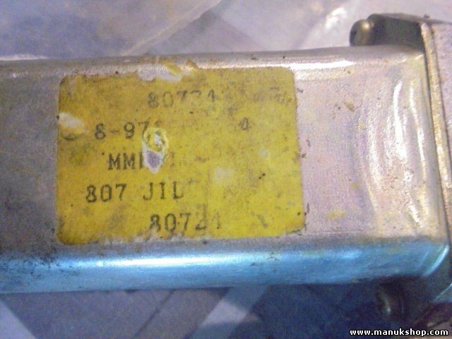 Fensterheber elektrisch Vorne Links Opel Isuzu Trooper JIDECO 807 8971658621