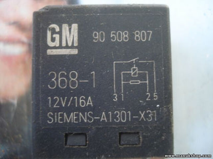 Blinker relais GM Opel Vectra Corsa Zafira Astra 90508807 SIEMENS-A1301-X31