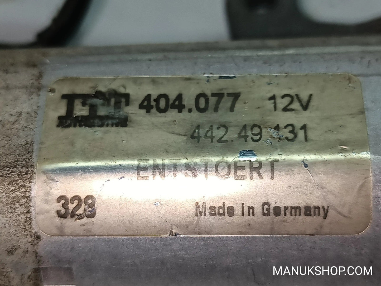 Schiebedachmotor MITSUBISHI PAJERO 44249431 442.49 431 404.077 12V 404077