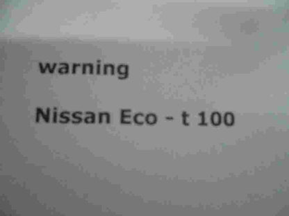 Warnblinkschalter Nissan Eco-t 100