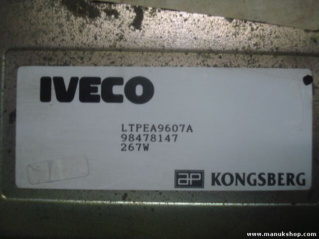 Motorsteuergerät Iveco Daily I 2.8D Van/Bus KONGSBERG LTPEA9607A 98478147 267w