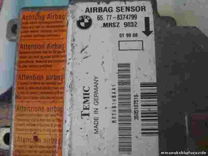 Airbagsensor Airbagsteuergerät BMW E36 E38 E39  65778374799 TEMIC MRSZ 9032